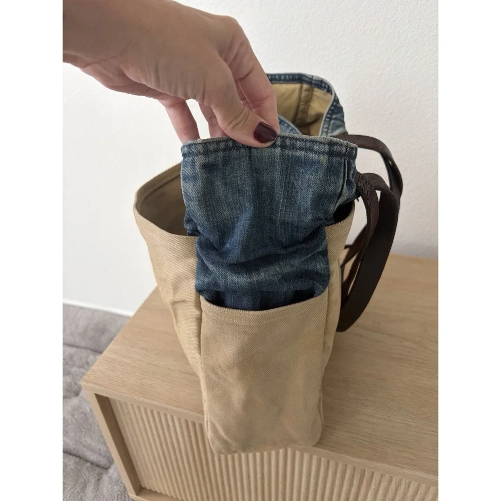 FILSON X Levi's Made in USA Style 79502 Denim Tin Cloth Tote Bag Rare Limited